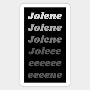 Jolene | Grayscale Ombre Magnet